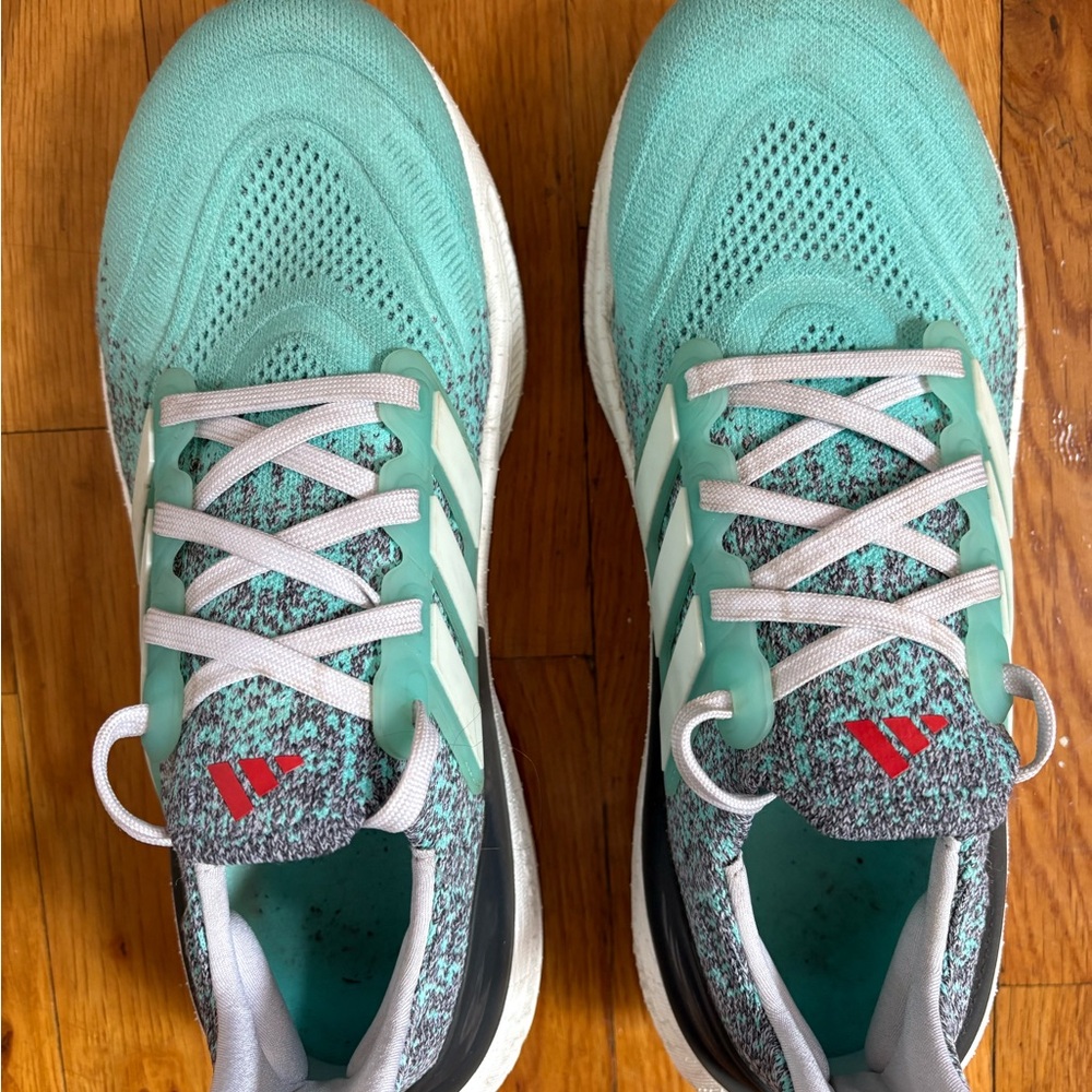 Adidas Women's Light Boost Teal Running Shoes